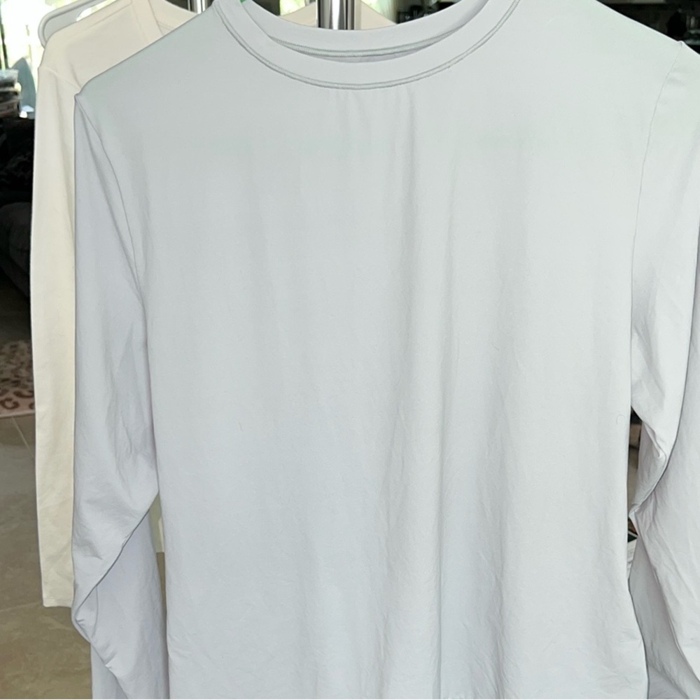 SKIMS Fits Everybody Long Sleeve Tshirt - Moonstone - 2X